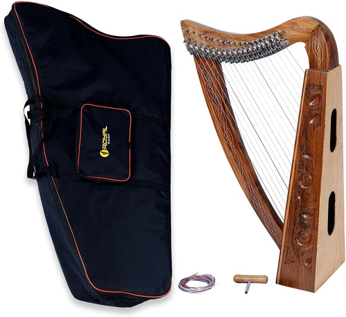 Celtic irish lever harp - celtic,